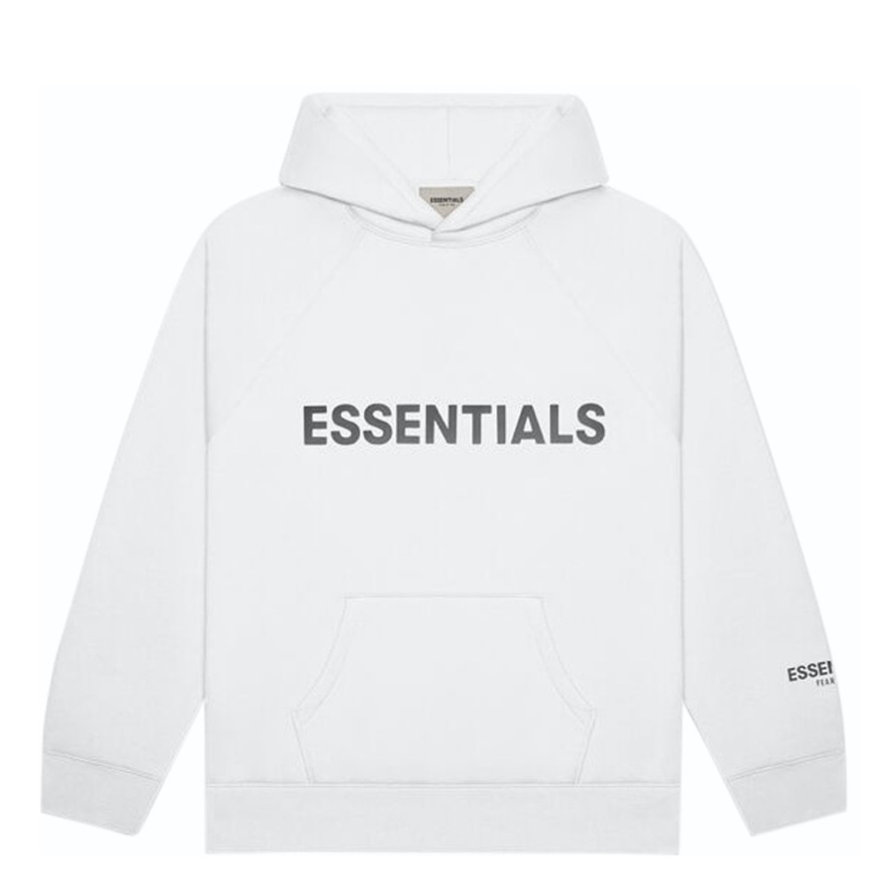 FEAR OF GOD ESSENTIALS Pullover Hoodie White